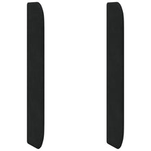 Hoofdbord oor Zwart 80 x 16 x 4 cm Fluweel