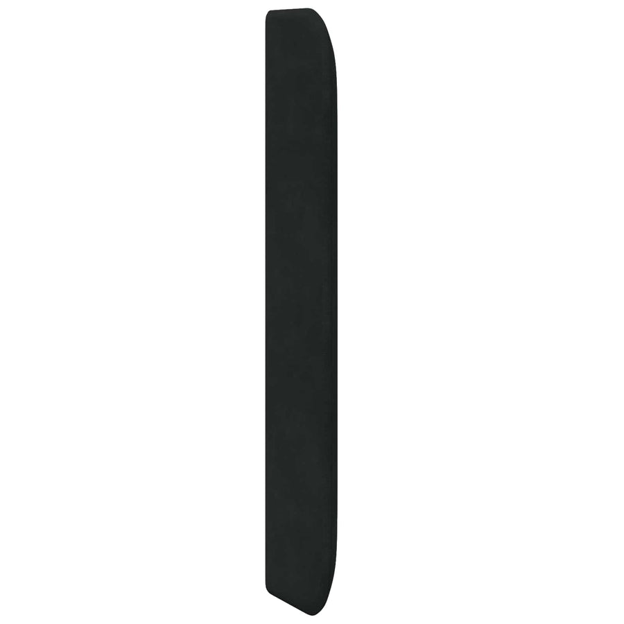 Hoofdbord oor Zwart 80 x 16 x 4 cm Fluweel