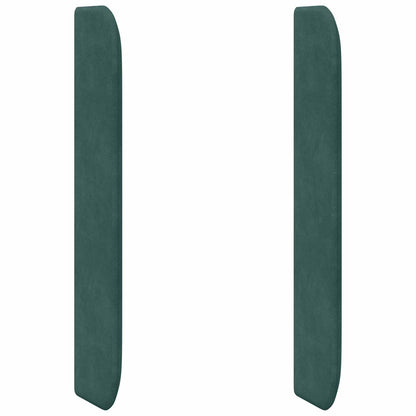Hoofdbord oor Groen 80 x 16 x 4 cm Fluweel