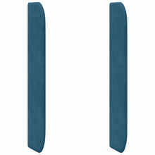 Hoofdbord oor Blauw 80 x 16 x 4 cm Fluweel