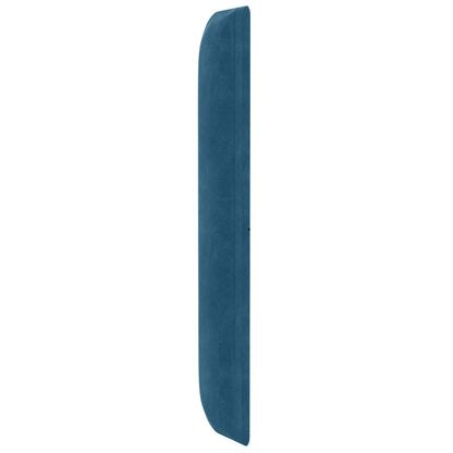 Hoofdbord oor Blauw 80 x 16 x 4 cm Fluweel
