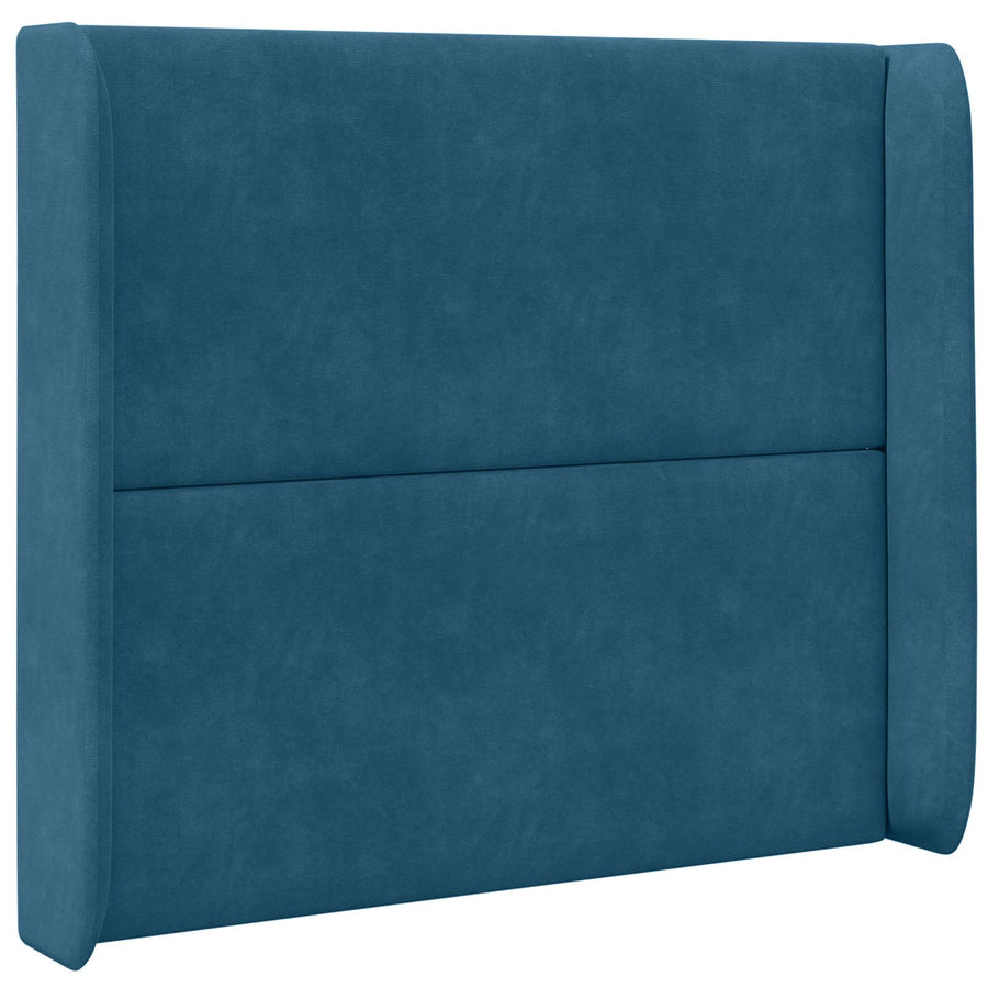 Hoofdbord oor Blauw 80 x 16 x 4 cm Fluweel