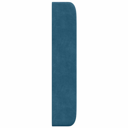 Hoofdbord oor Blauw 80 x 16 x 4 cm Fluweel