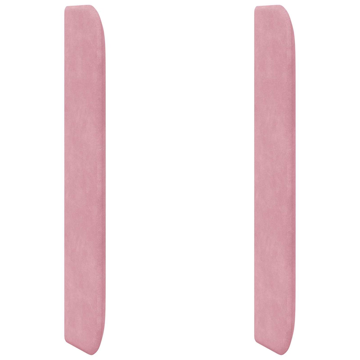 Hoofdbord oor Roze 80 x 16 x 4 cm Fluweel