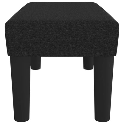 Bankje 70X30X30 Cm Stof Zwart