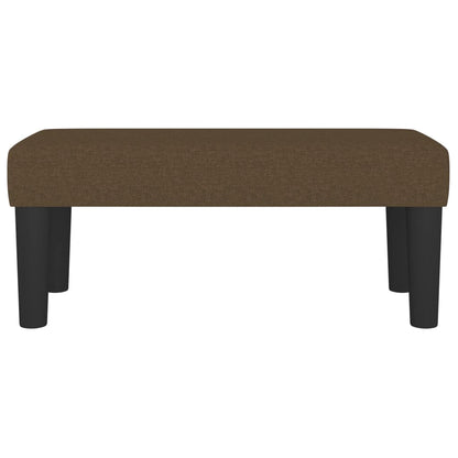 Bankje 70X30X30 Cm Stof Bruin