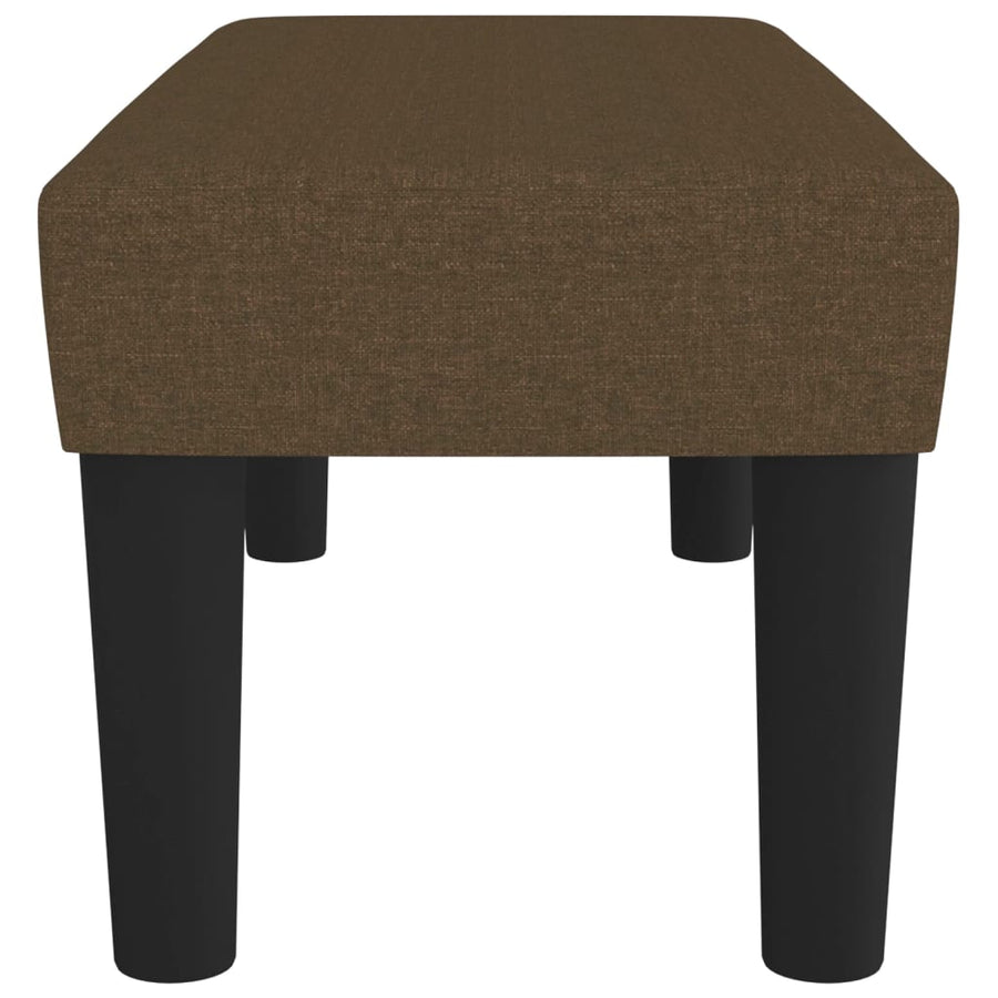 Bankje 70X30X30 Cm Stof Bruin