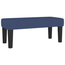 Bankje 70X30X30 Cm Stof Blauw