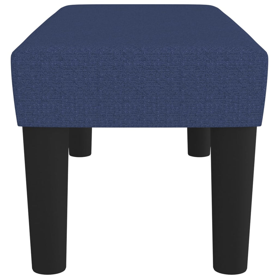 Bankje 70X30X30 Cm Stof Blauw