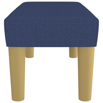 Bankje 70X30X30 Cm Stof Blauw