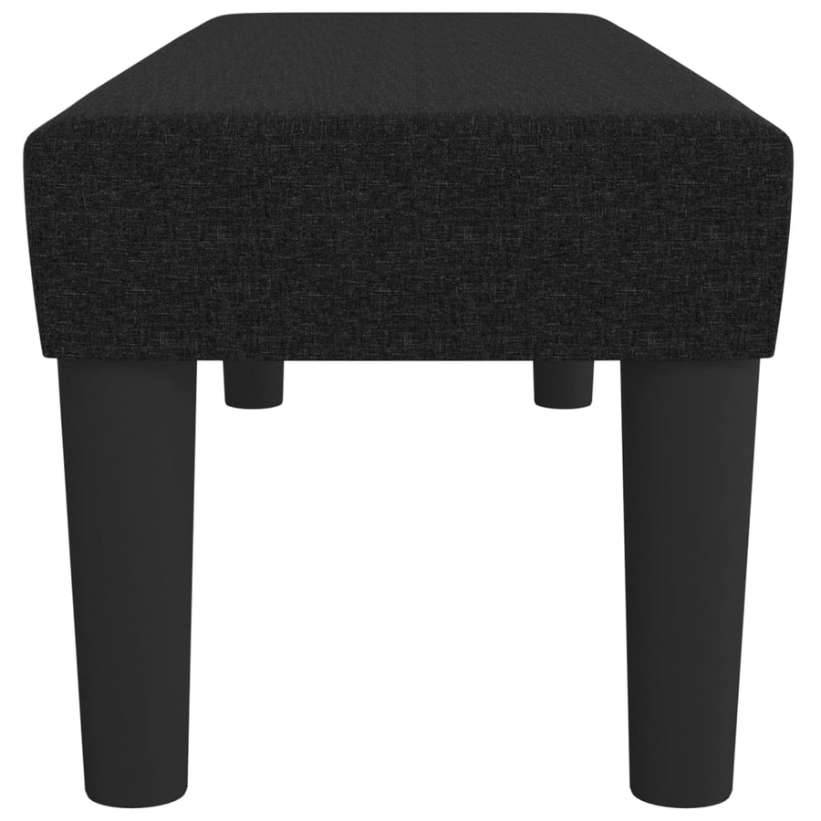 Bankje 100X30X30 Cm Stof Zwart