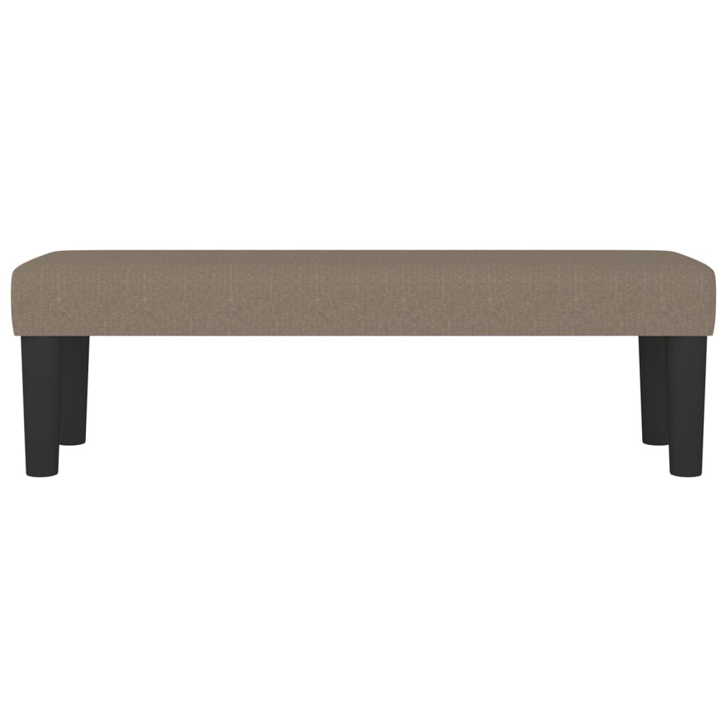Bankje 100X30X30 Cm Stof Taupe