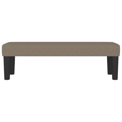 Bankje 100X30X30 Cm Stof Taupe
