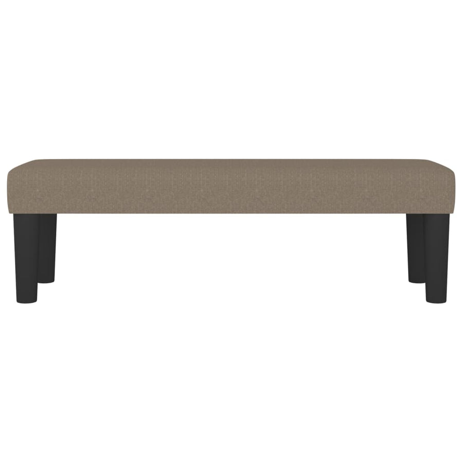 Bankje 100X30X30 Cm Stof Taupe