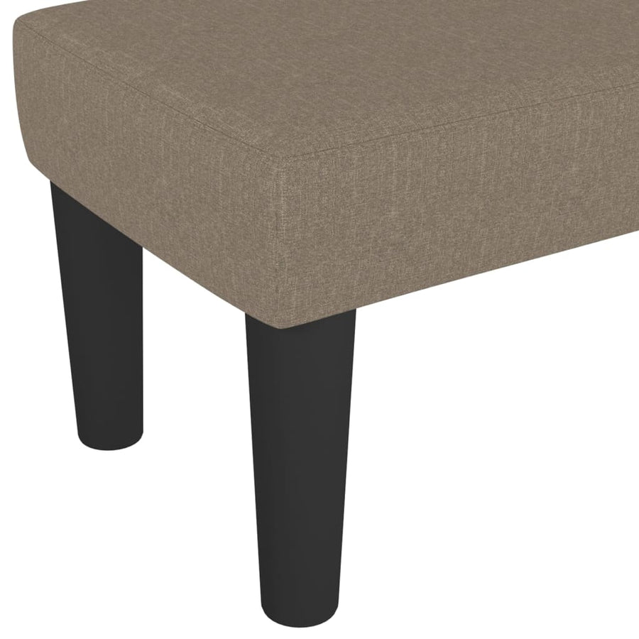 Bankje 100X30X30 Cm Stof Taupe