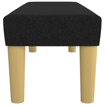 Bankje 100X30X30 Cm Stof Zwart