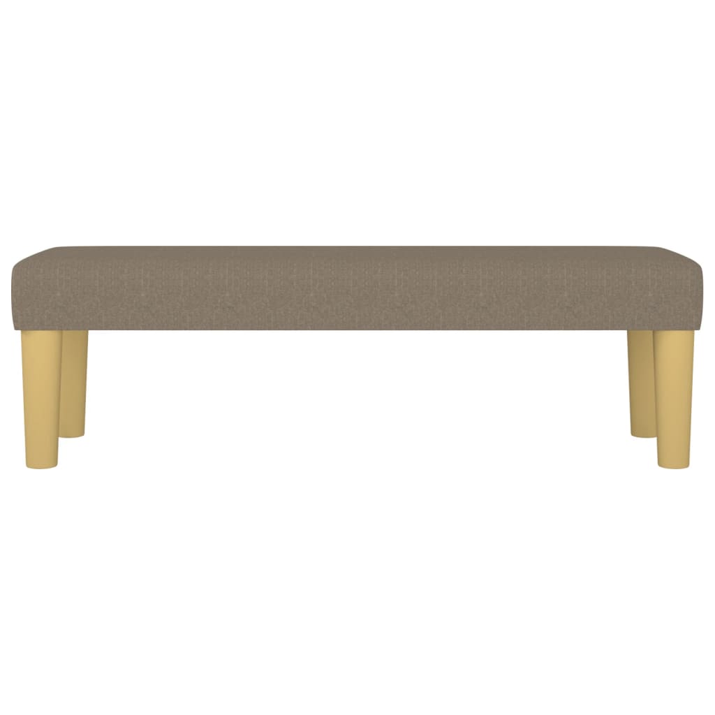 Bankje 100X30X30 Cm Stof Taupe
