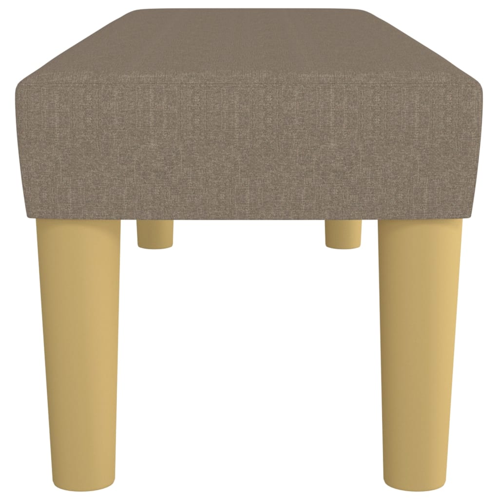 Bankje 100X30X30 Cm Stof Taupe