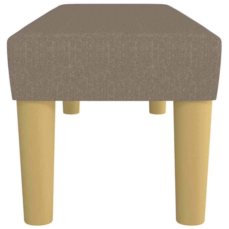 Bankje 100X30X30 Cm Stof Taupe