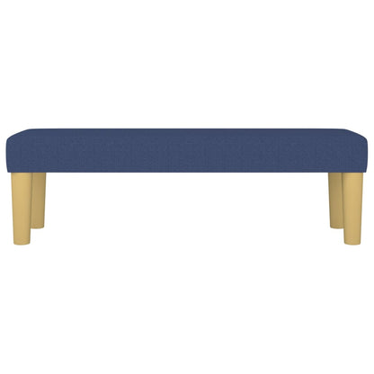 Bankje 100X30X30 Cm Stof Blauw