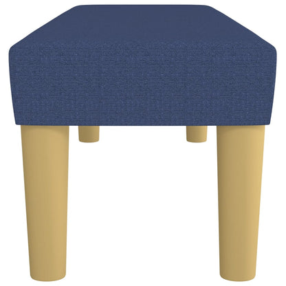 Bankje 100X30X30 Cm Stof Blauw