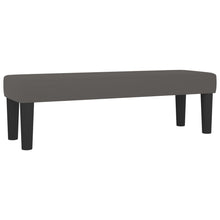 Bankje 100X30X30 Cm Kunstleer Grijs