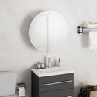 Badkamerkast 40x40x17,5 cm wit met spiegel en LED