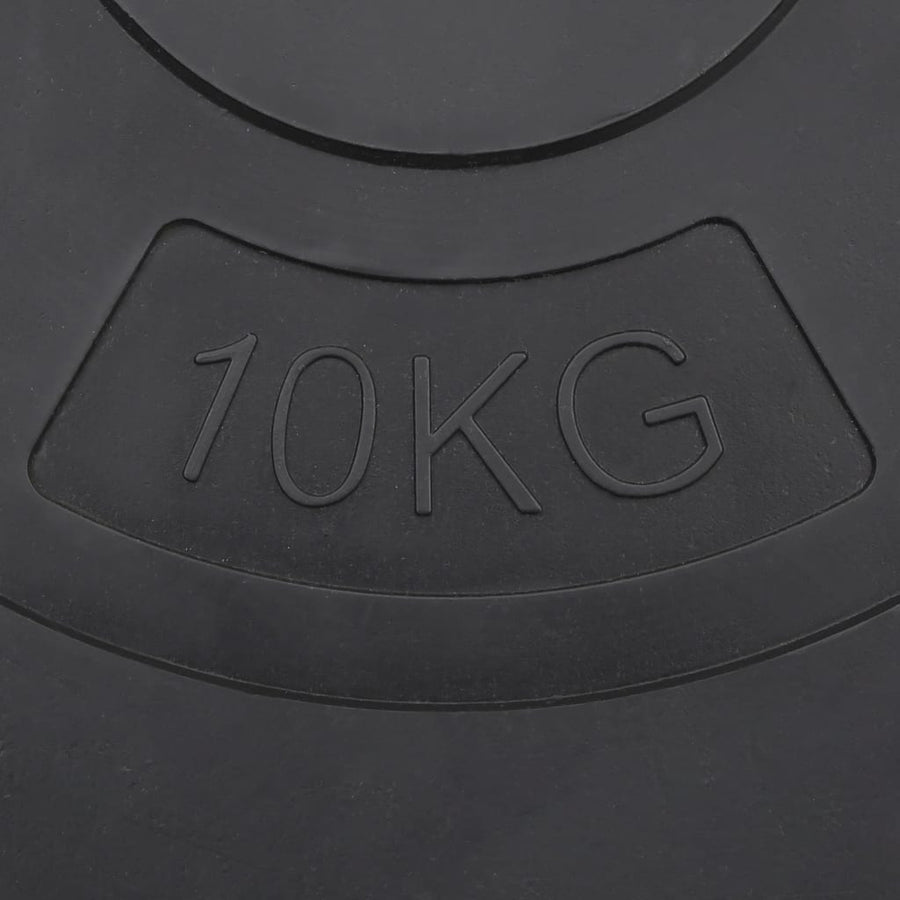 Halterschijven 4 St 30 Kg Beton 2x 5 kg + 2x 10 kg