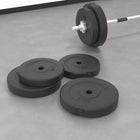 Weight plates 4 pcs 30 kg concrete