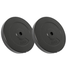 Halterschijven 2 Stuks 30 Kg Beton 2x 15 kg
