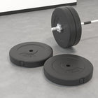 Dumbbell plates 2 pieces 30 kg concrete