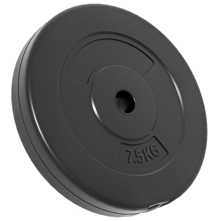 Halterschijven 6 St 30 Kg Cement 2x 2.5 kg + 2x 5 kg + 2x 7.5 kg
