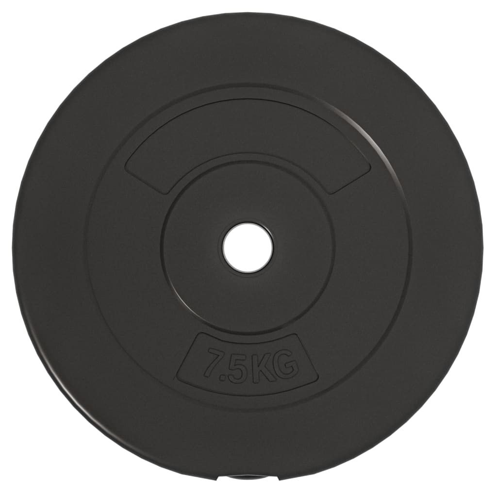 Halterschijven 6 St 30 Kg Cement 2x 2.5 kg + 2x 5 kg + 2x 7.5 kg
