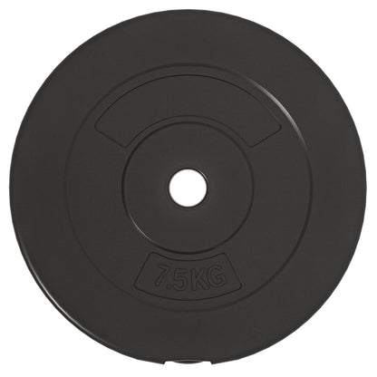 Halterschijven 6 St 30 Kg Cement 2x 2.5 kg + 2x 5 kg + 2x 7.5 kg