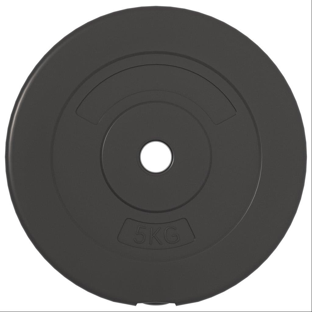 Halterschijven 6 St 30 Kg Cement 2x 2.5 kg + 2x 5 kg + 2x 7.5 kg