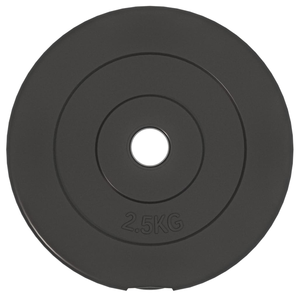 Halterschijven 6 St 30 Kg Cement 2x 2.5 kg + 2x 5 kg + 2x 7.5 kg