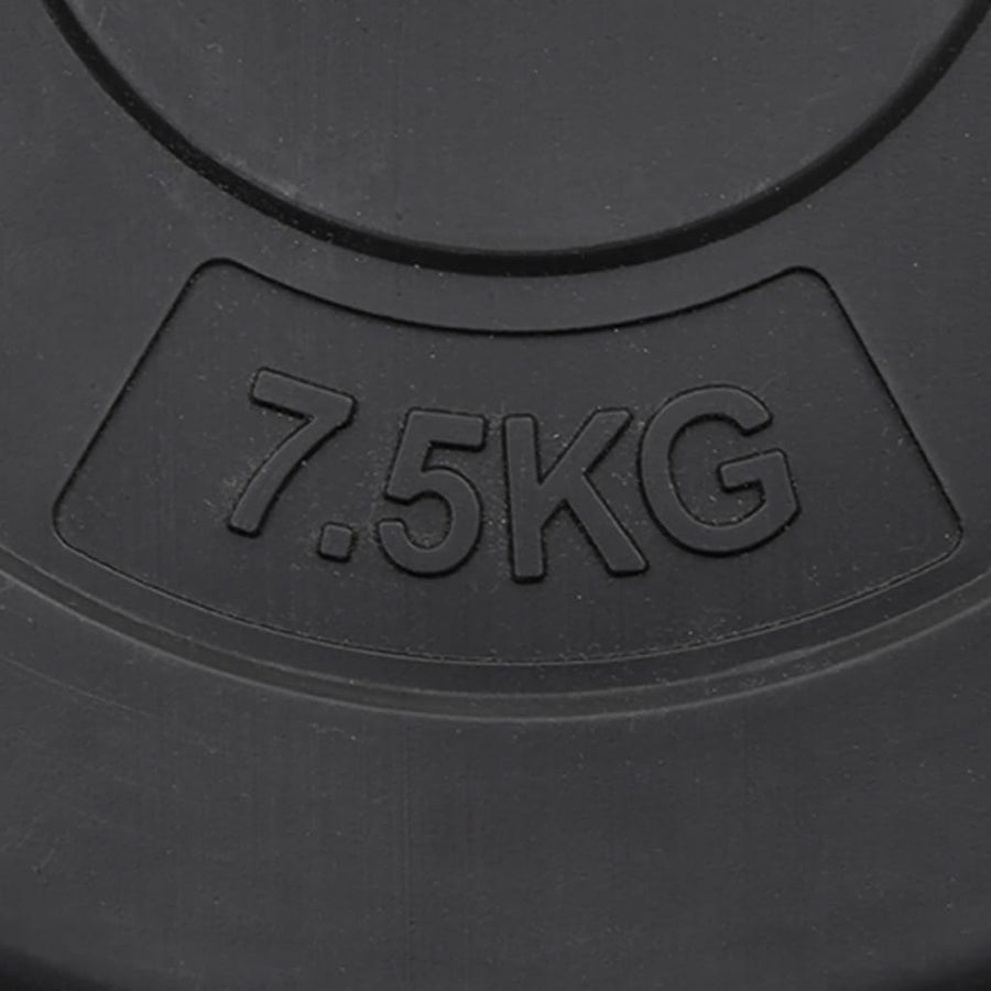 Halterschijven 6 St 30 Kg Cement 2x 2.5 kg + 2x 5 kg + 2x 7.5 kg
