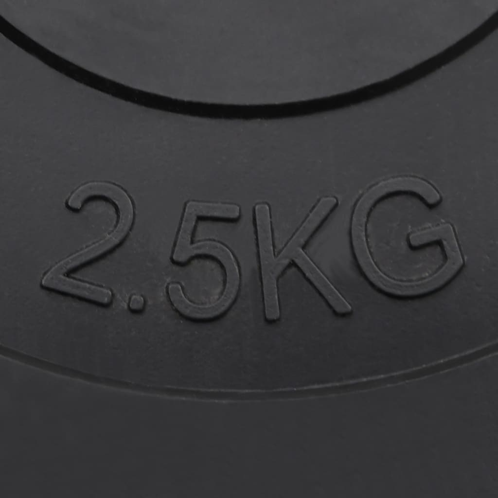 Halterschijven 6 St 30 Kg Cement 2x 2.5 kg + 2x 5 kg + 2x 7.5 kg