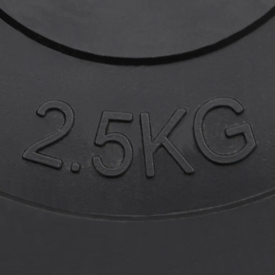 Halterschijven 6 St 30 Kg Cement 2x 2.5 kg + 2x 5 kg + 2x 7.5 kg