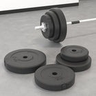 Weight plates 6 pcs 30 kg cement