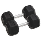 Dumbbells 2 pcs 25 kg total cast iron
