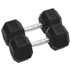 Dumbbells 2 pieces 30 kg total cast iron
