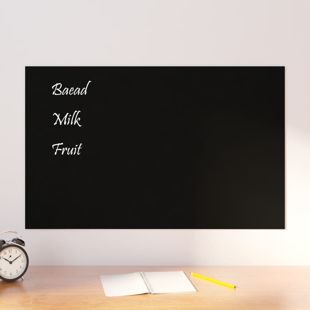 Magneetbord Voor Aan De Wand Gehard Glas 80 x 50 cm