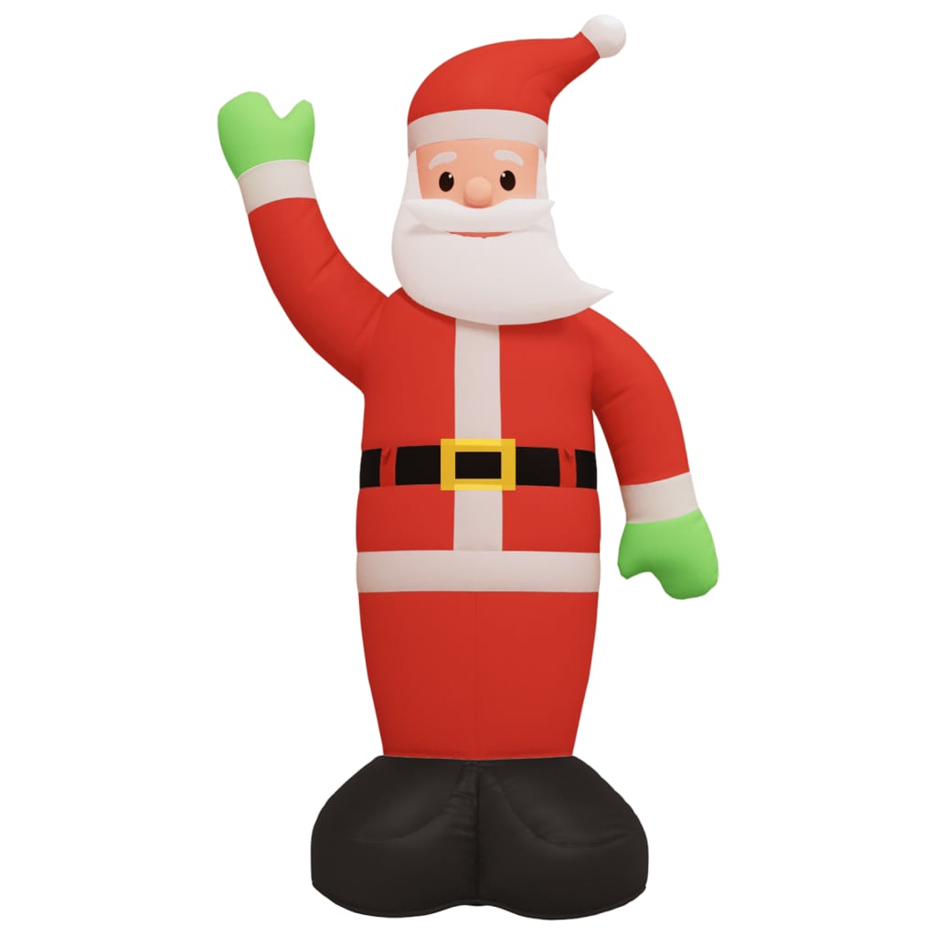 Kerstman Met Led-Verlichting Opblaasbaar 820 cm