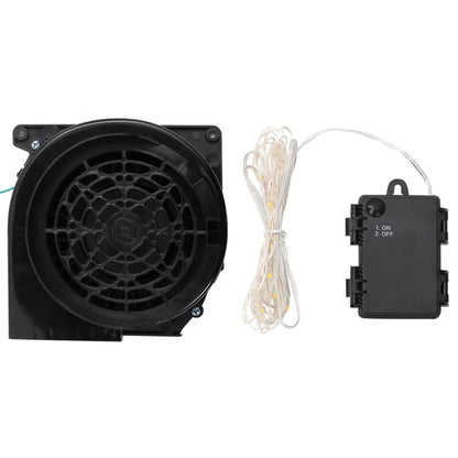 Kerstman Met Led-Verlichting Opblaasbaar 820 cm