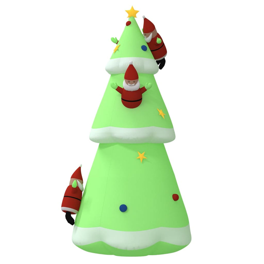 Kerstboom Opblaasbaar Met Led's 500 Cm 1