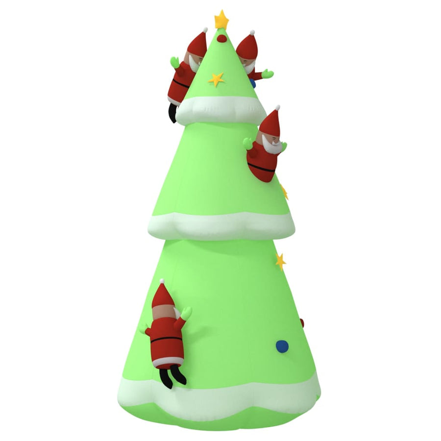Kerstboom Opblaasbaar Met Led's 500 Cm 1