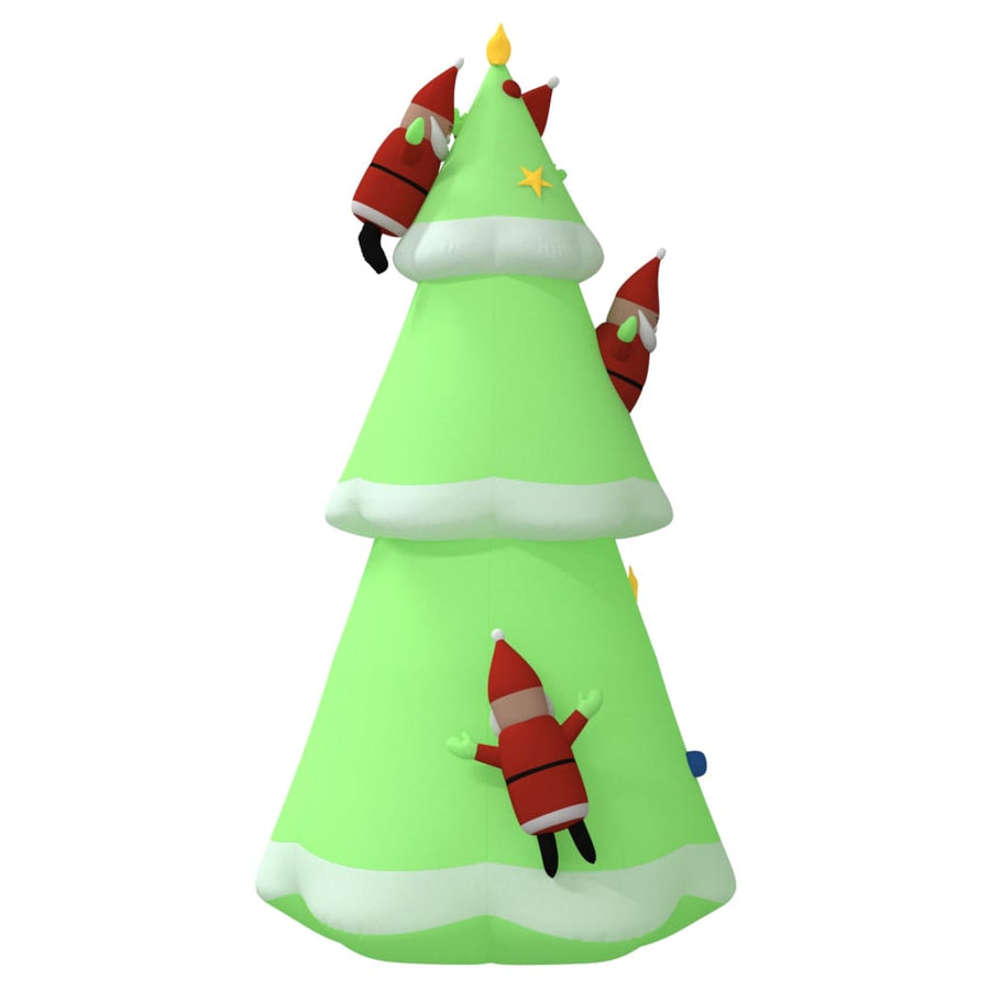 Kerstboom Opblaasbaar Met Led's 500 Cm 1
