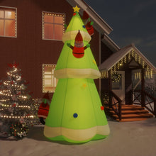Kerstboom Opblaasbaar Met Led's 500 Cm 1