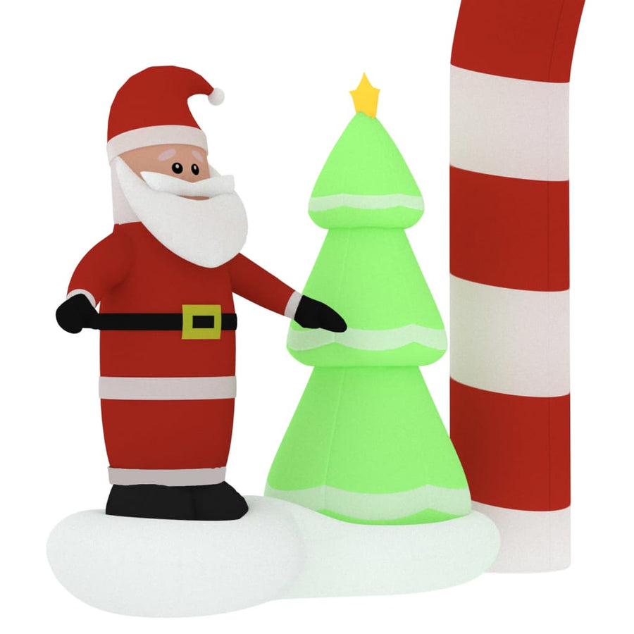 Kerstboog Opblaasbaar Met Led's 260 Cm 1